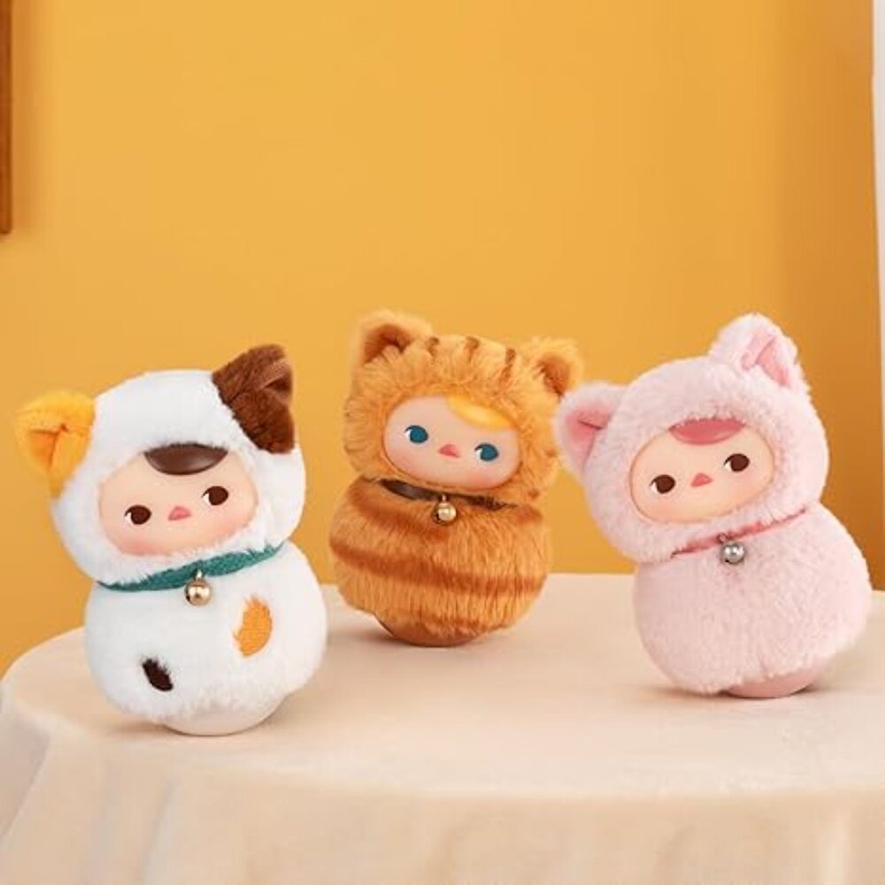 NWT POP MART PUCKY Roly-Poly Kitty Series-Vinyl Plush Blind Box, SEALED - Picture 5 of 6